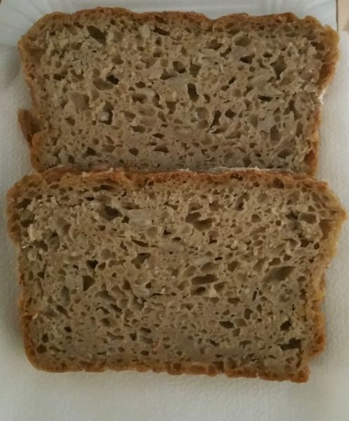 Kváskový žitný chléb