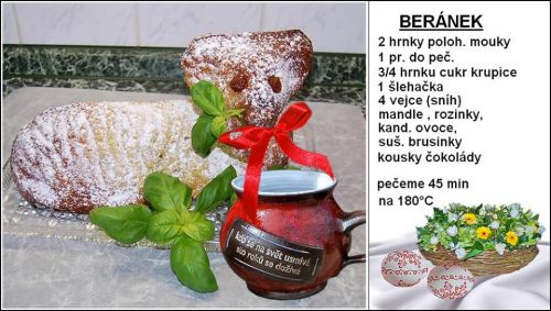 Recept na velikonočního beránka